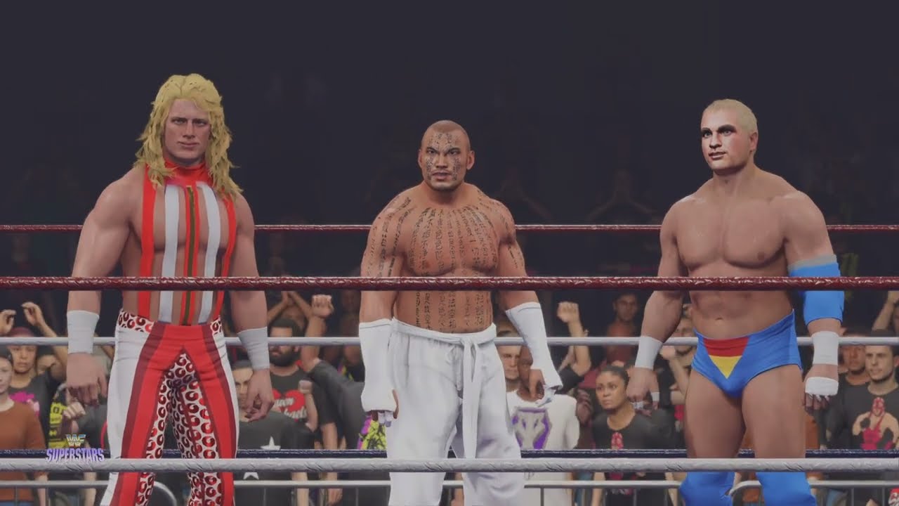 Superstars November 94 Jeff Jarrett Skip Hakushi vs 123Kid Marty Jannetty Bob Holly