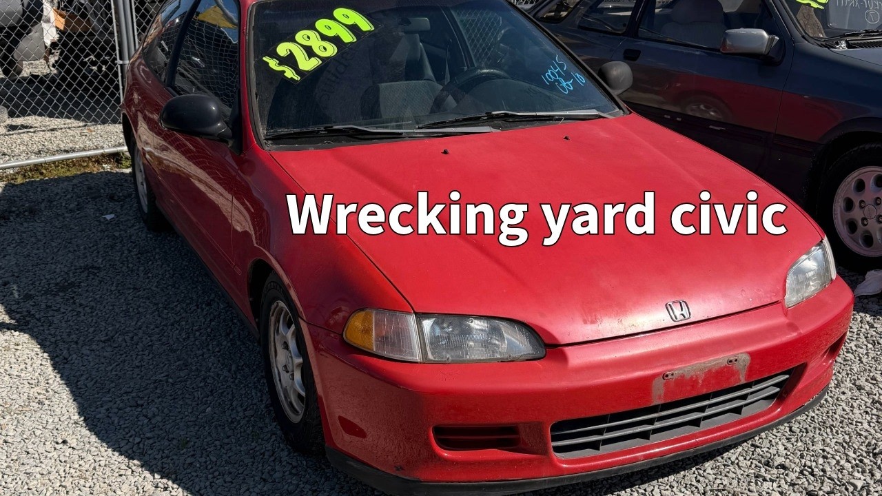 I rescued a 1994 civic vx hatchback from the wrecking yard
