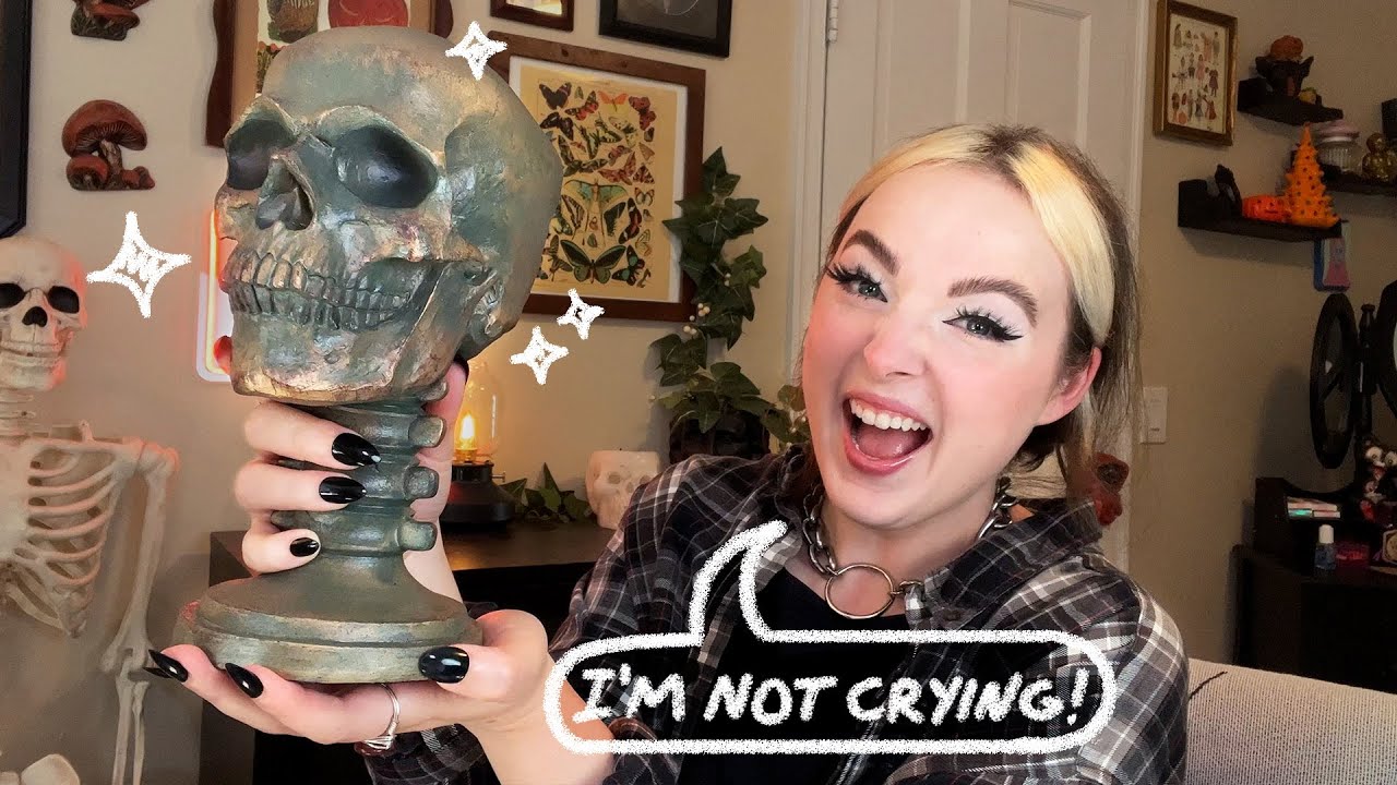 HOLY GRAIL ITEM FOUND!!! HALLOWEEN HUNTING AT HomeGoods, Marshalls, T.J.Maxx & Cracker Barrel
