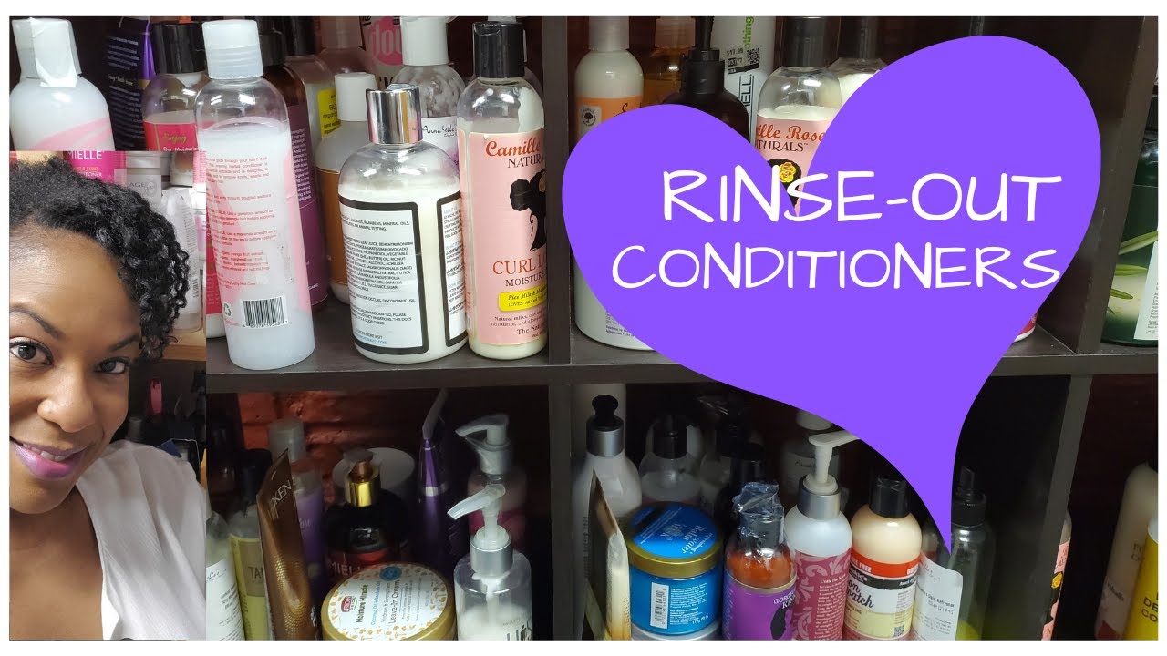 Natural Hair Product Stash 2022 \\ 🌟 Rinse-Out Conditioners