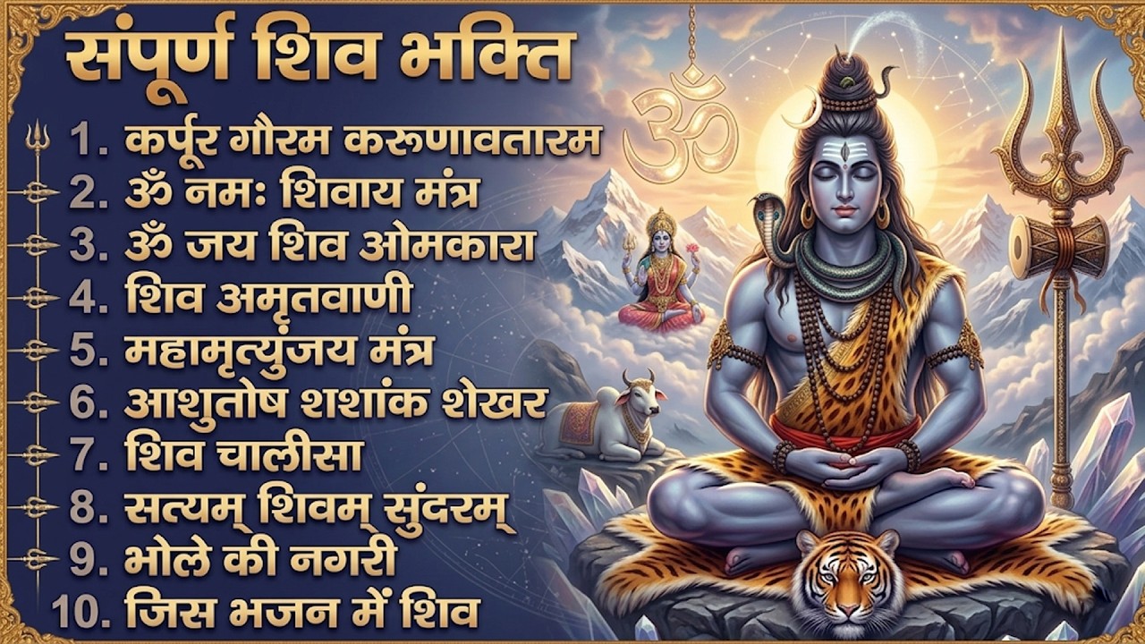 Sampurn Shiv Bhakti 🙏 | Shiv Bhajan Jukebox | Powerful Mahadev Songs (Nonstop)