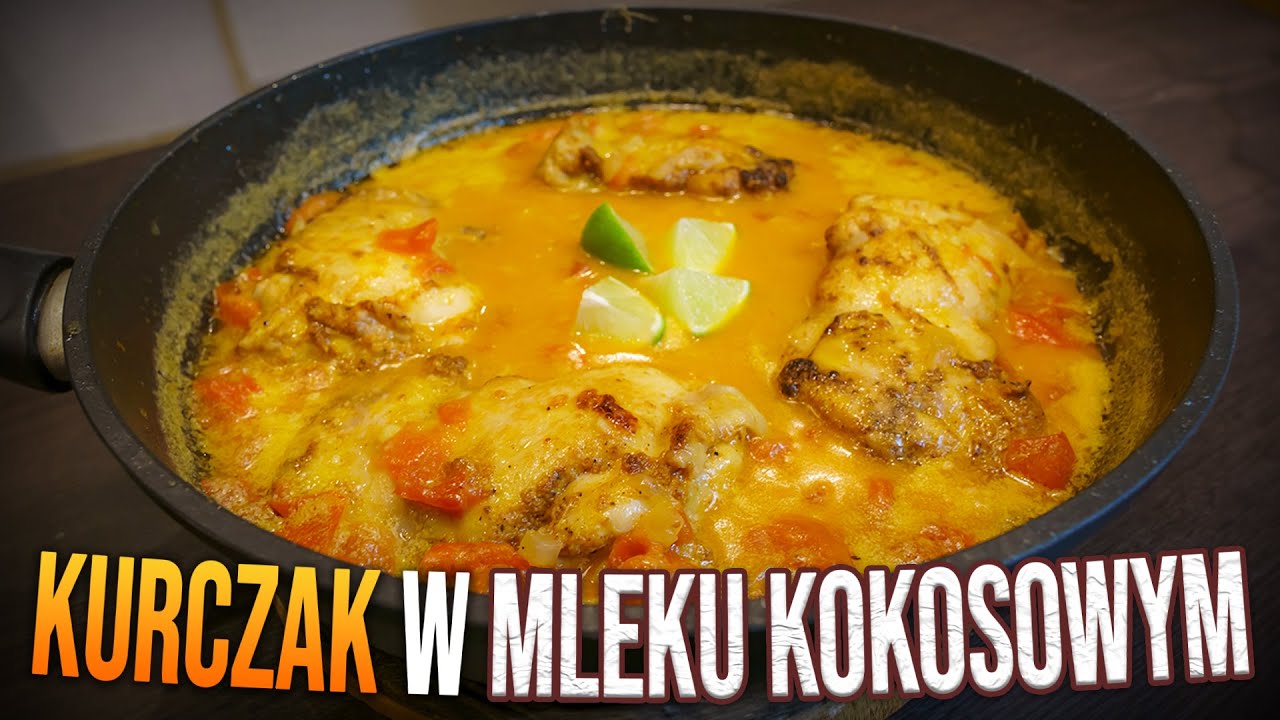Kurczak, mleko kokosowe i... Szybki obiad gotowy!