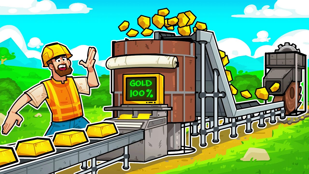 We mine GOLD now!
