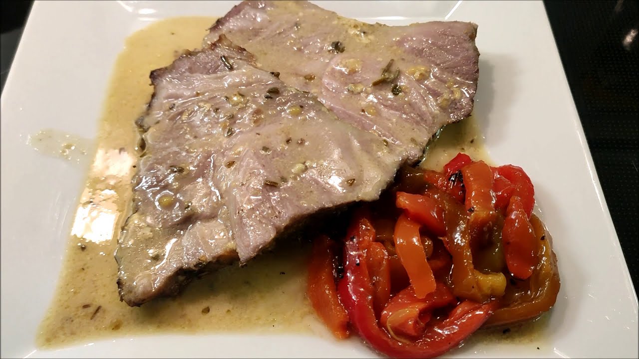 Asado de aguja de cerdo