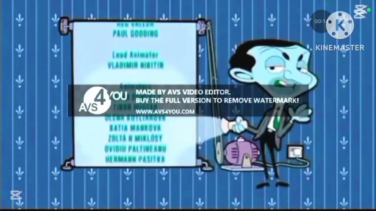 Mr Bean End Title In Lost Effect On Avs Video Editor