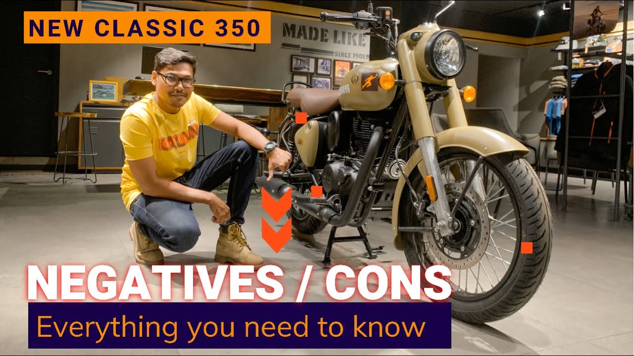 BAD & NEGATIVES OF NEW CLASSIC 350 NEXT GEN ? Don’t Buy Before Watching This! Pros & Cons ?