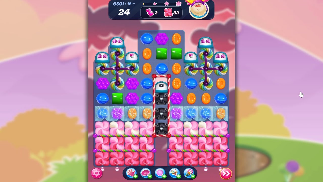 Candy Crush Saga LEVEL 6501 NO BOOSTERS (new version)🐟☑️