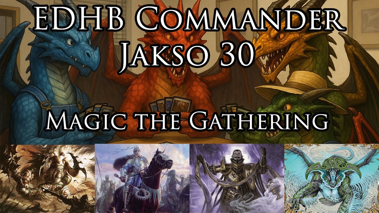 EDHB - MtG Commander - jakso 30: Shanid vs. Ruhan vs. Ureni vs. Clavileno 