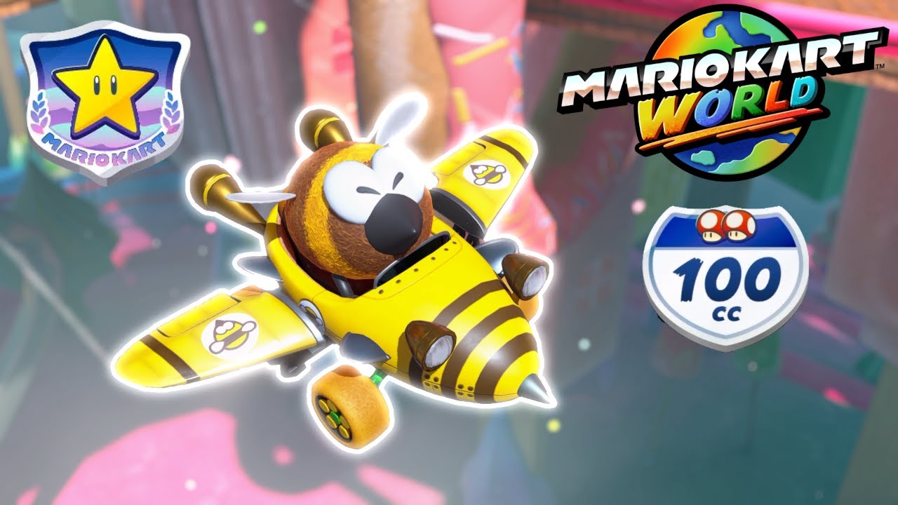 Mario Kart World: Stingby's Bumble V [Grand Prix Star Cup 100cc]