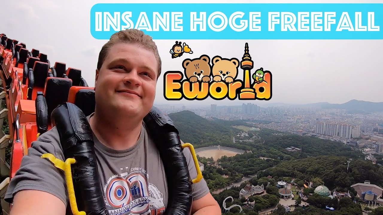 Insane hoge Freefall Toren! E-World Daegu Review Vlog Zuid-Korea