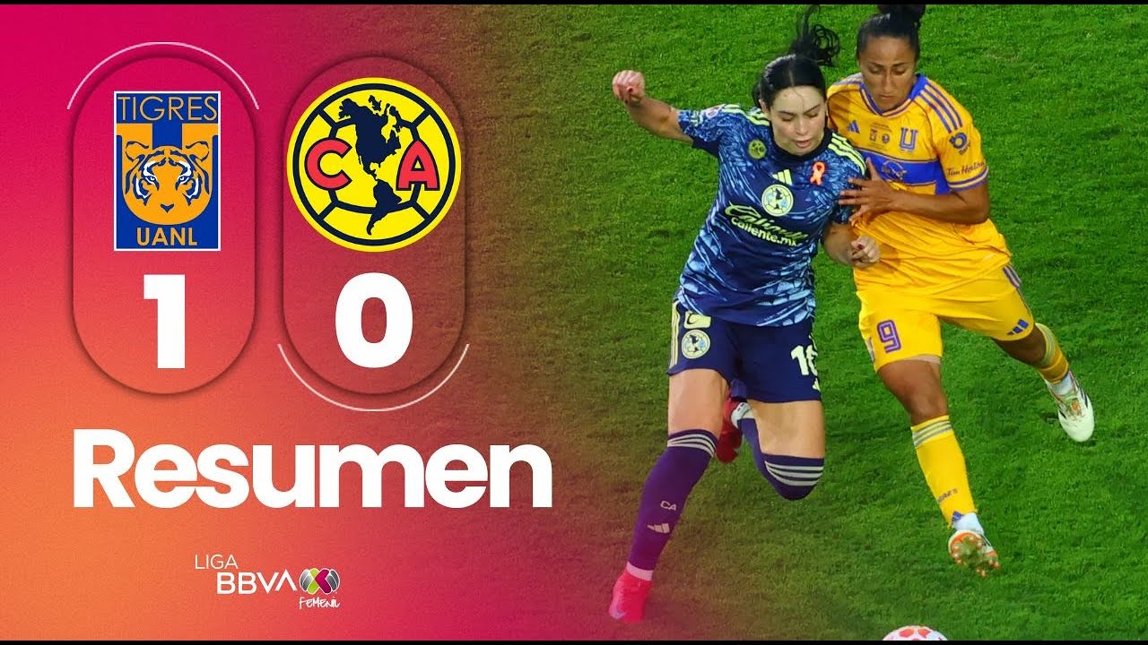 TIGRES 1-0 AM&Eacute;RICA | Las Amazonas consiguen la S&Eacute;PTIMA en CASA...