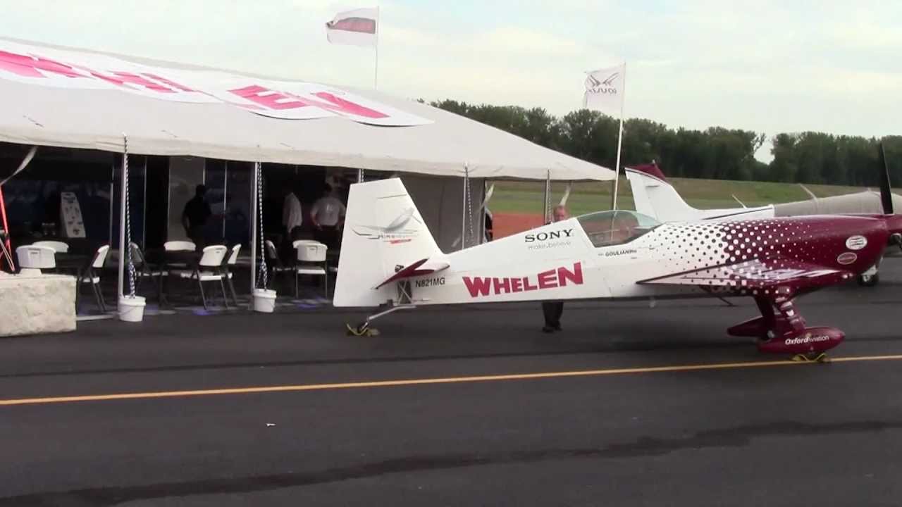 2011 AOPA Summit Mike Goulian Extra 330 SC aerobatic airplane and SR22