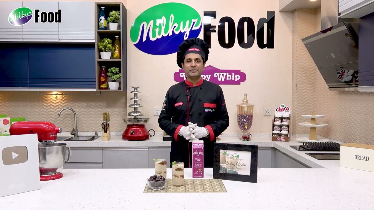 RAMADAN SPECIAL | DELICIOUS WHIPY WHIP CREAMY DATES SHAKE | HEALTHY DATES MILKSHAKE | BY MILKYZ FOOD
