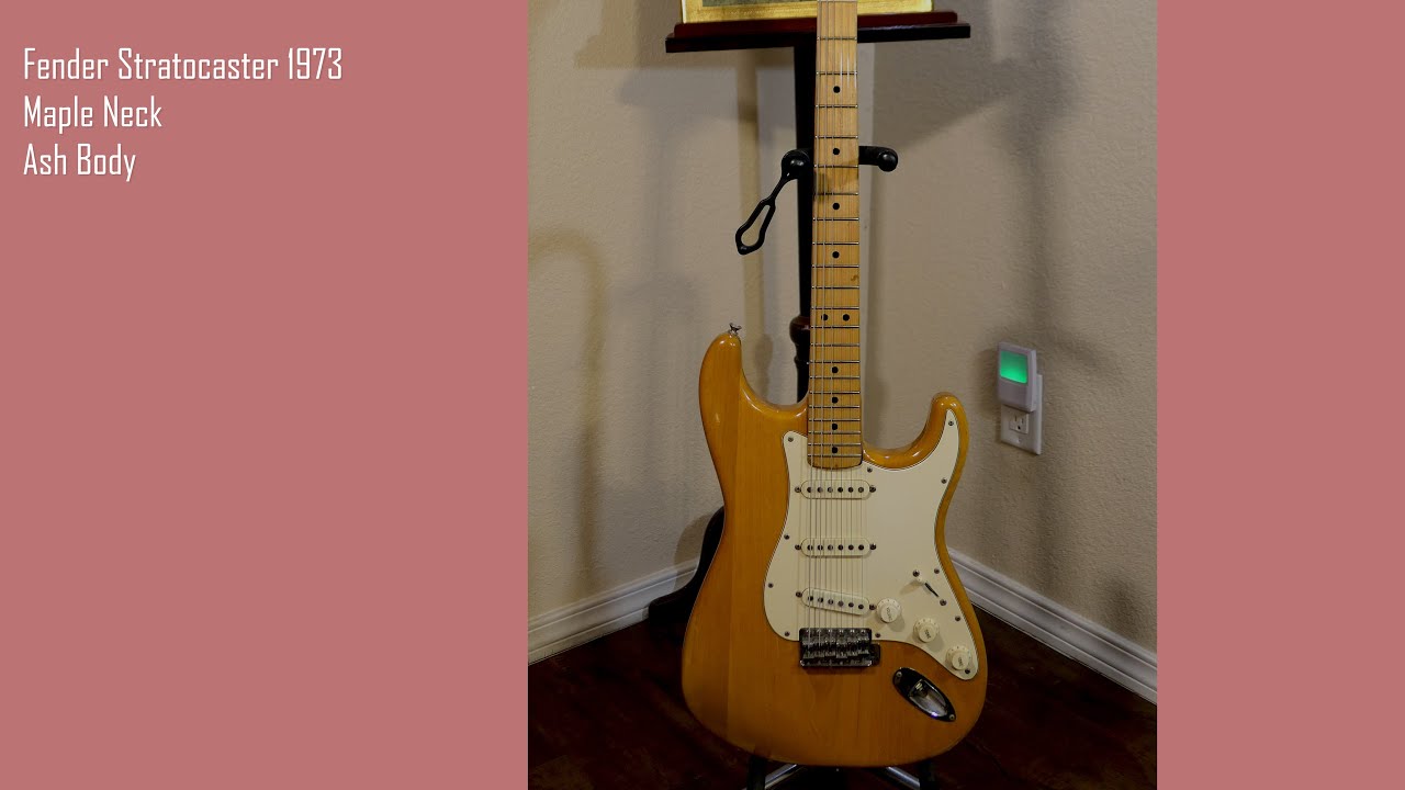 Fender Stratocaster 1973 with Proco Rat White Face 1985 LM308N Chip Part 1