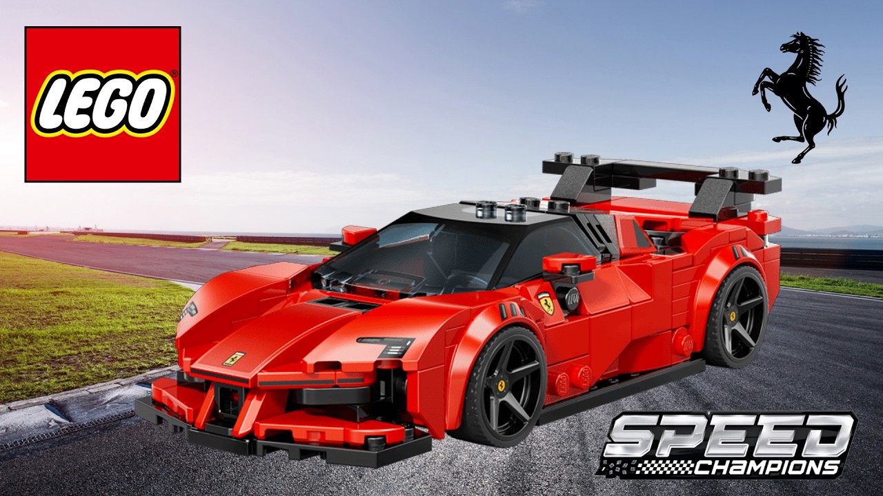 LEGO Speed Champions 77254 Ferrari SF 90 XX Stradale Unboxing and Speed Build