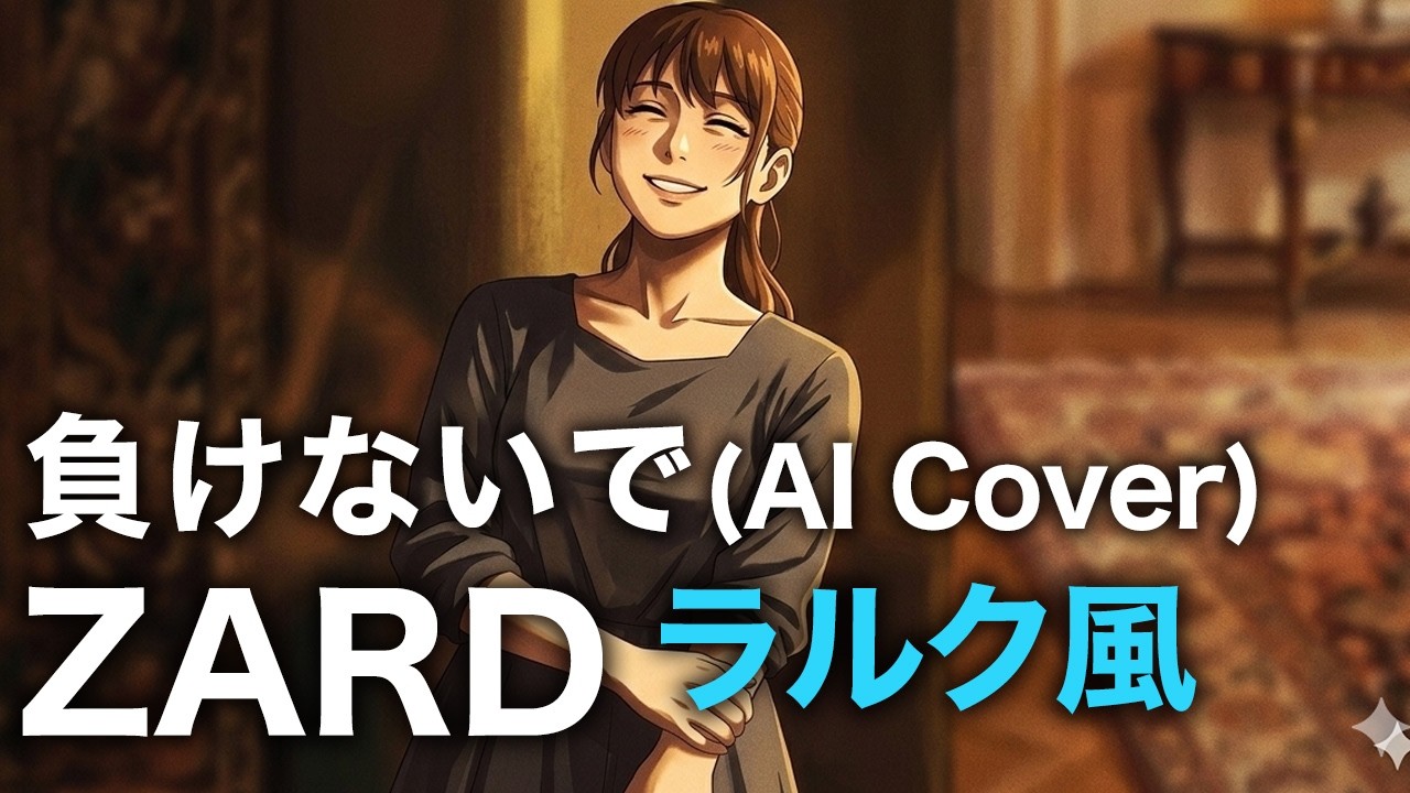 【ラルク風】負けないで | ZARD (AI Cover)