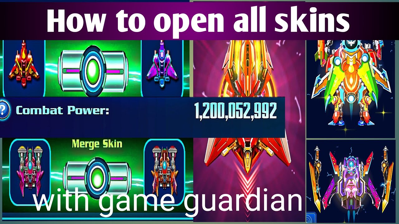2025 Galaxy Attack Alien Shooter Hack All Fighters Skins