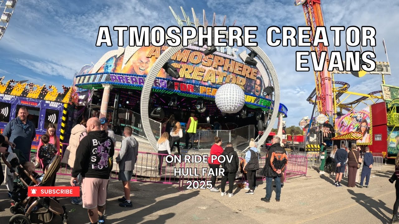 Evan’s Atmosphere Creator Waltzer what a blast this was at Hull Fair 2025 