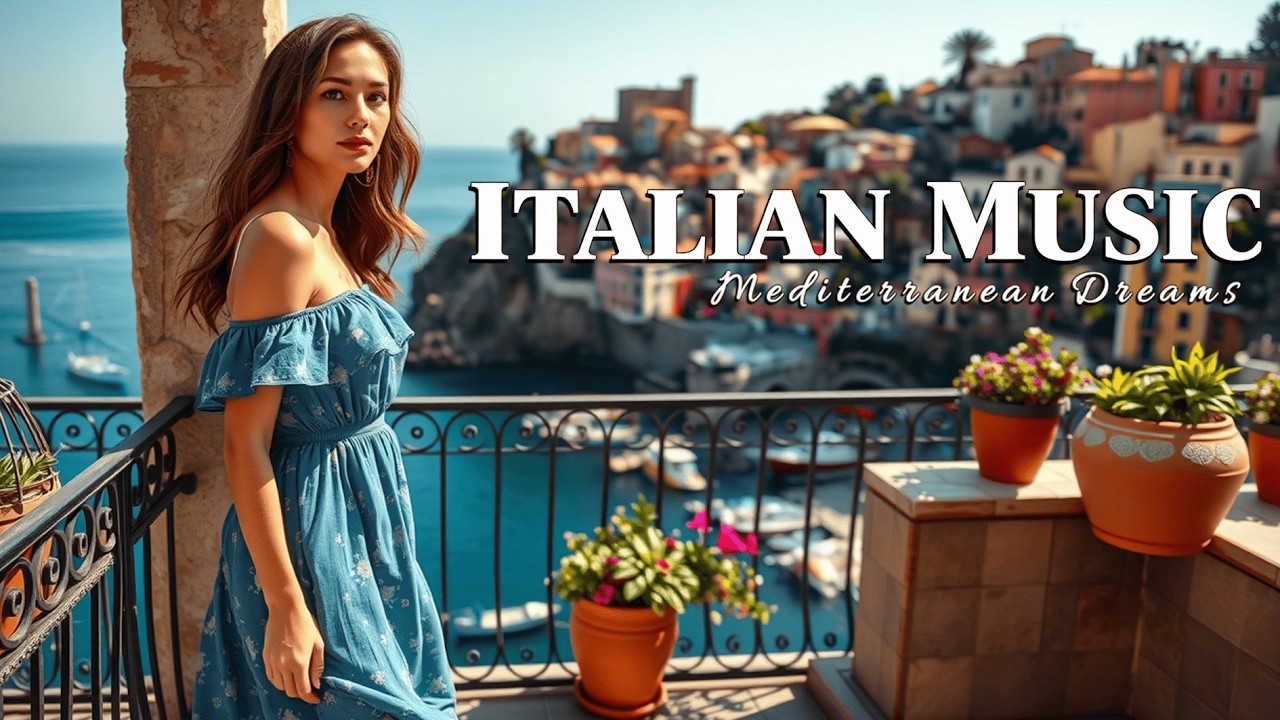 Italian Shoreline Ambience & Mediterranean Lounge 🌊🏠 Dreamy Coastal Views & Smooth Relaxation