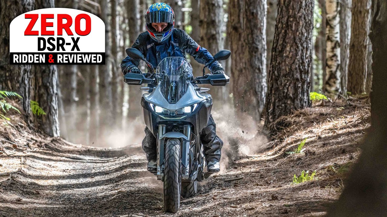 Reviewed: Zero DSR/X - an electric adventure motorcycle!