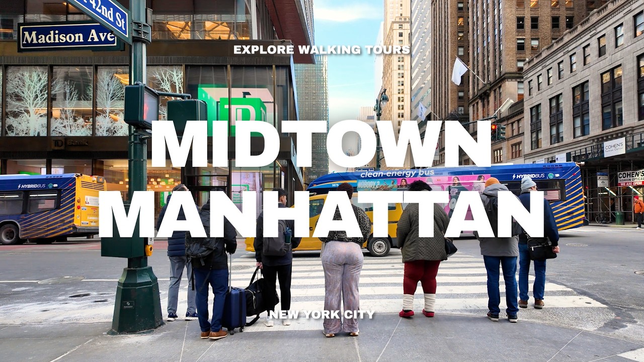 Exploring Midtown Manhattan | Walking Fifth Ave, Grand Central, Lexington Ave
