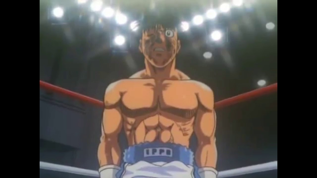 Esp&iacute;ritu de lucha: Pelea final entre Ippo vs Sendo T&eacute;cnica Dempsey