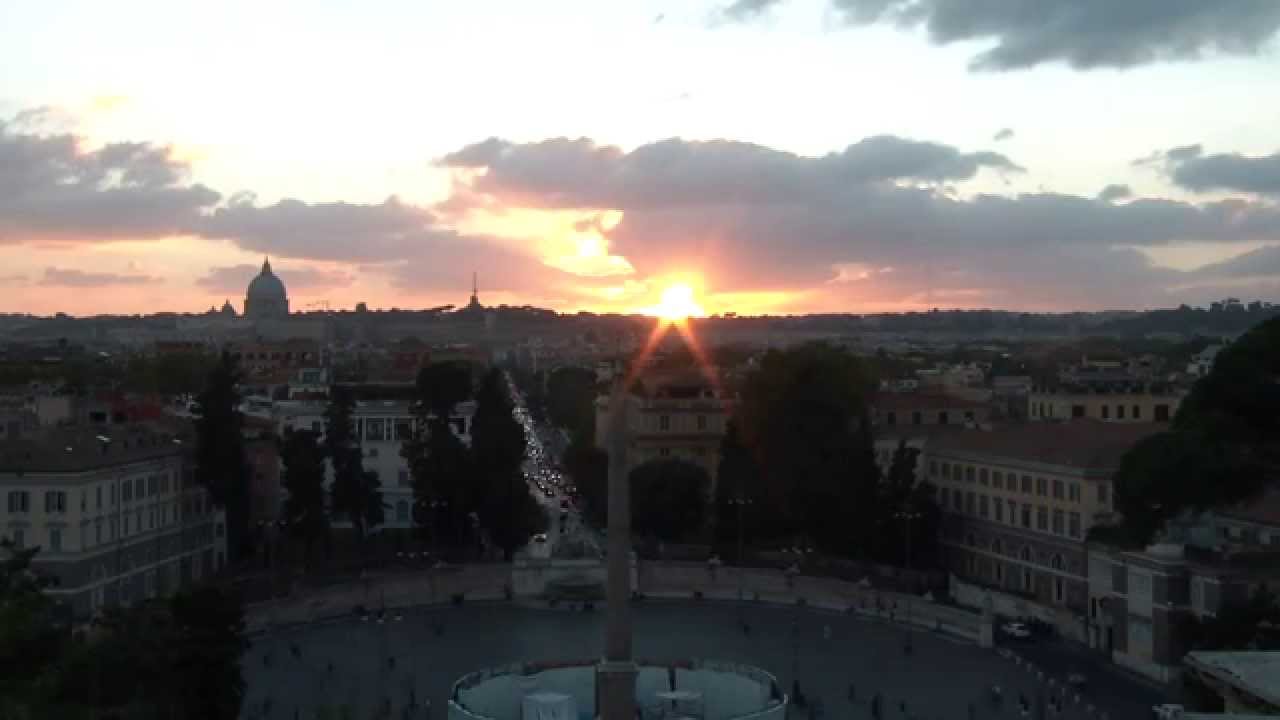 Panoramic View at Pincian Hill in Rome! &hearts;