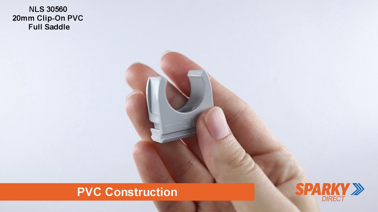 NLS | 20mm Clip-On PVC Full Saddle