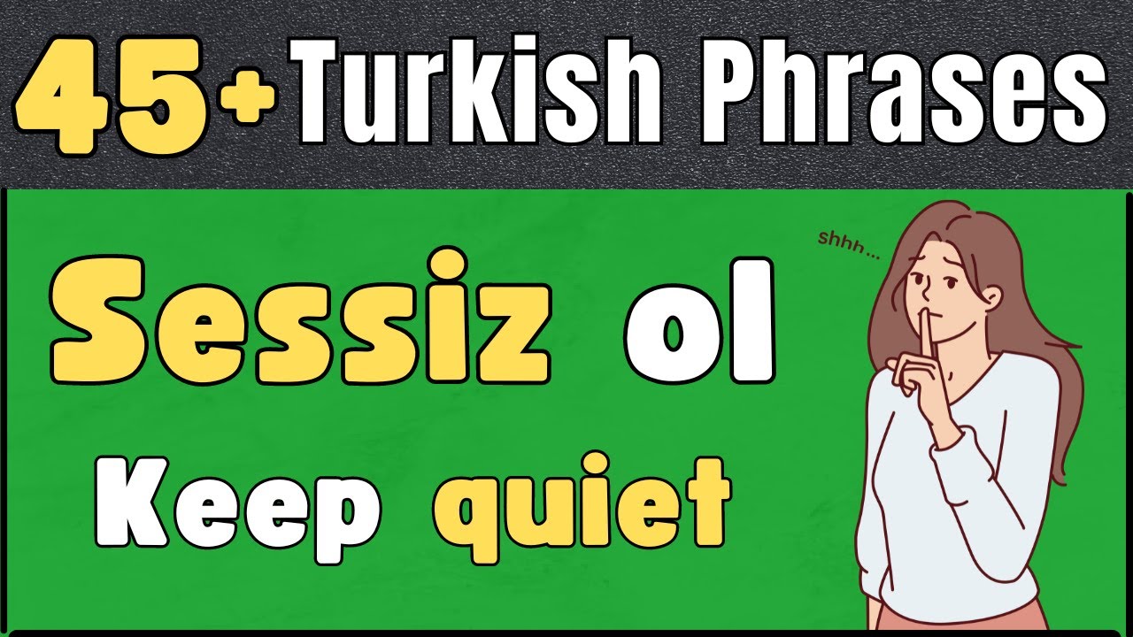 Learn 45+ Turkish Short Phrases - Turkish Direction Phrases @EverydayTurkish