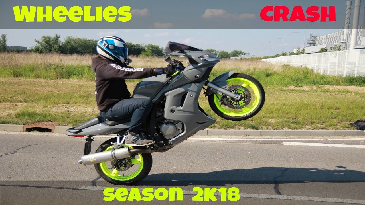 Season 2k18 || Wheelie || Crash & Fails || SV650 || GoPro