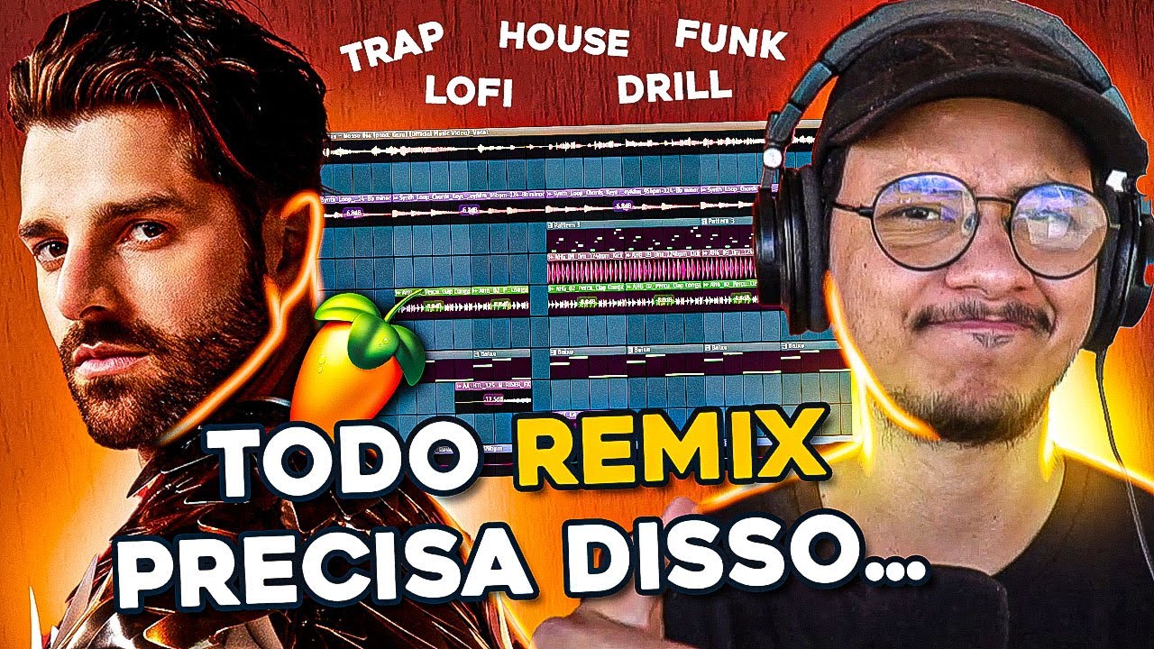 Como Fazer um REMIX em QUALQUER ESTILO DE MÚSICA! 🥭 TUTORIAL FL STUDIO