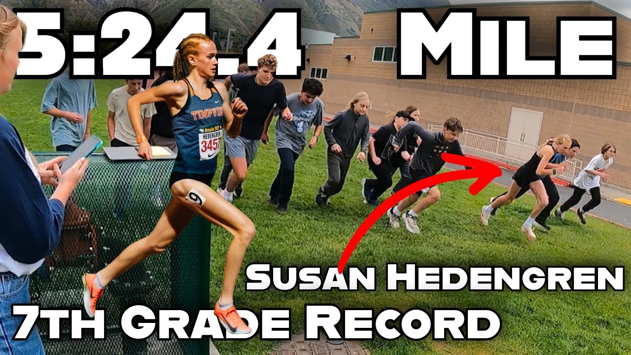 Susan Hedengren | Middle School Mile Record | 5:24.4