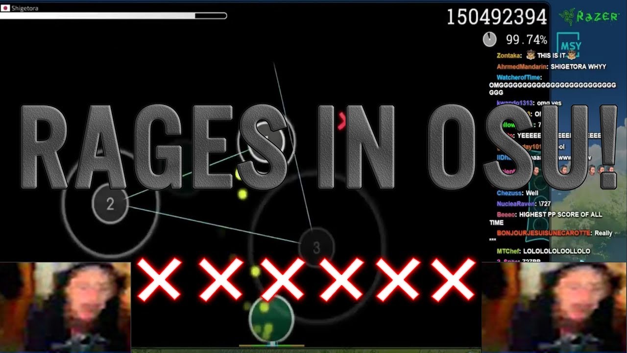 Best Rages In Osu!