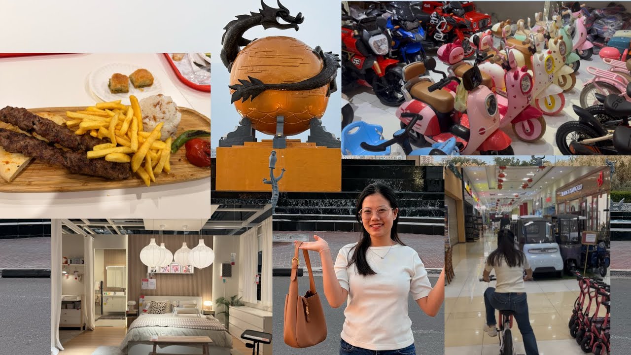 Weekend Vlog||Window Shopping at IKEA & Dragon Mart||Found my dream Kitchen👩‍🍳 @TajungOzukum 