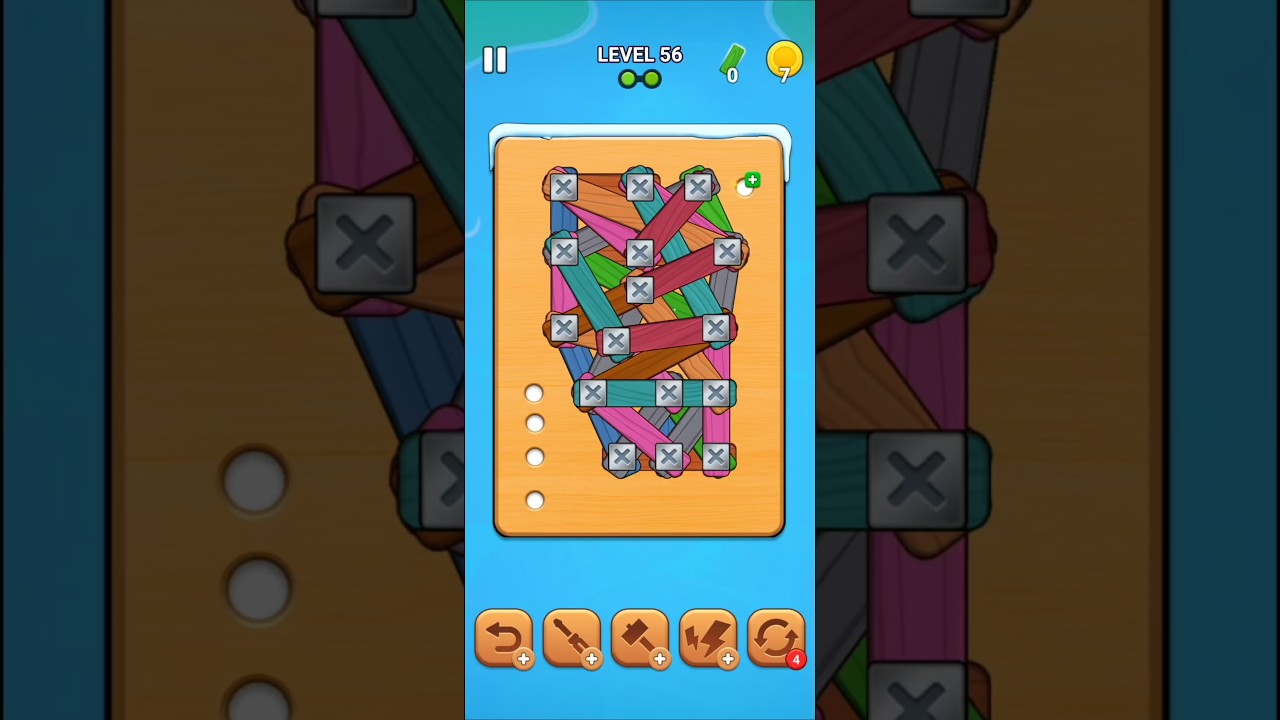Wood Screw Puzzle Lv. 56
