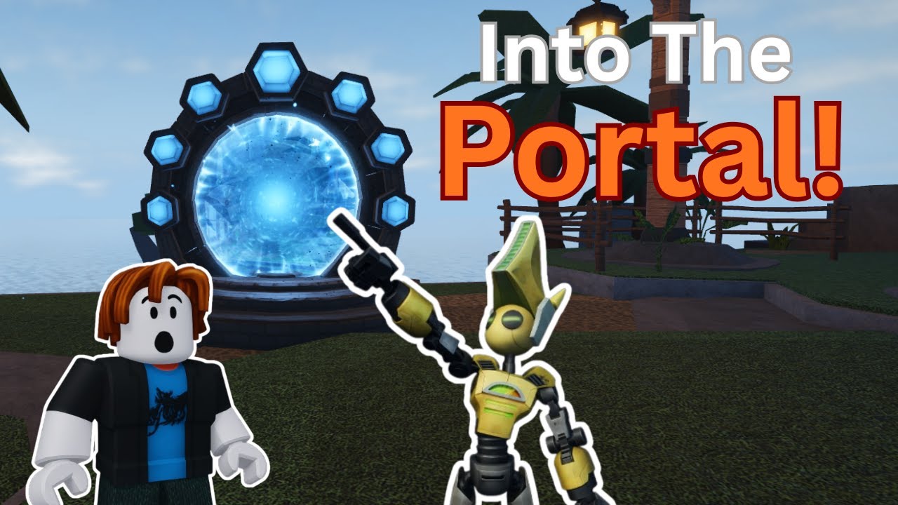 Что находится за порталом? // Кузница на Roblox