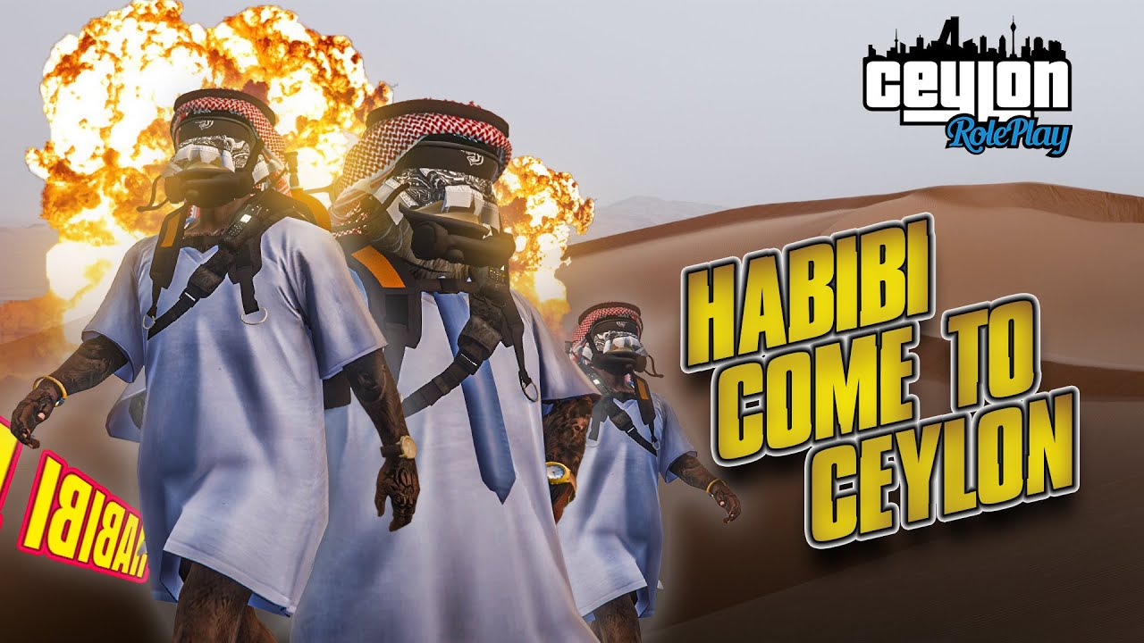 Habibi 👳🏻  Come to Ceylon - PD Ambush @Rajagiriye_Patii @NUWAGAMING_ @ceylonrpfunny