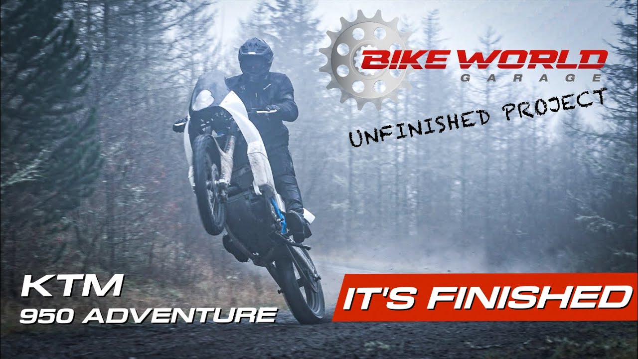 KTM 950 Unfinished Project Is Finished | First Ride