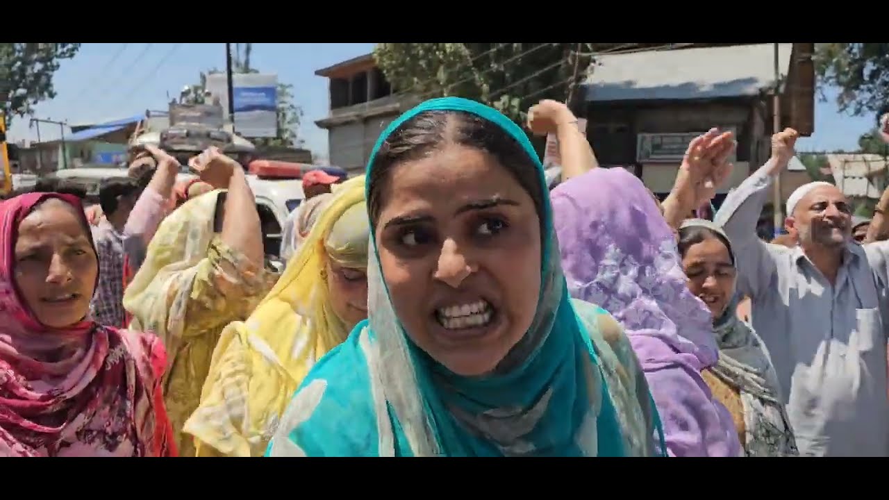 Anantnag: Protest Over Mysterious Incident Involving Local Woman – Call for Fair Probe