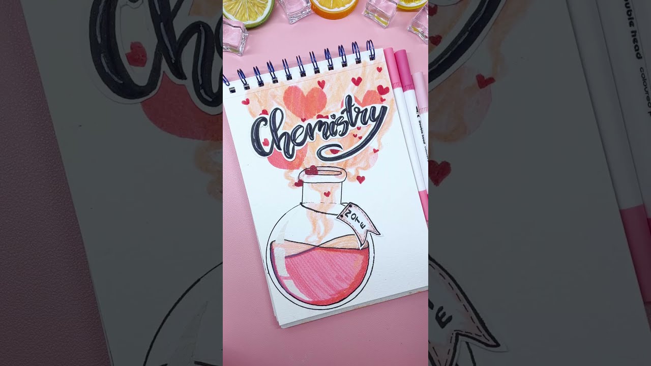 Your Chemistry project needs this cover! 🧪✨