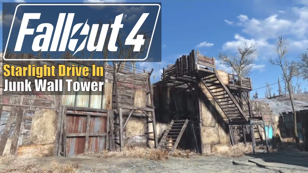 Fallout 4 - Junk Wall Tower