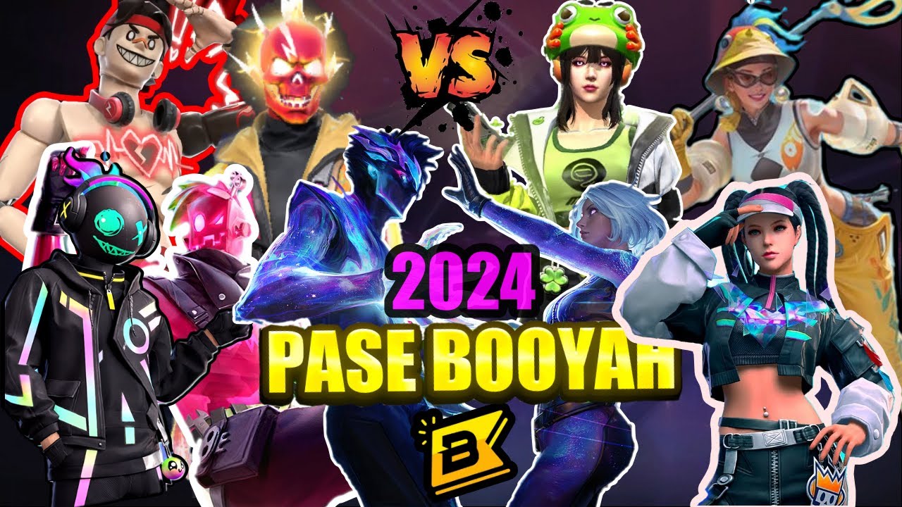 Todos los PASES BOOYAH de FreeFire | Trajes de HOMBRE Y MUJER del Pase Booyah 2023-2024