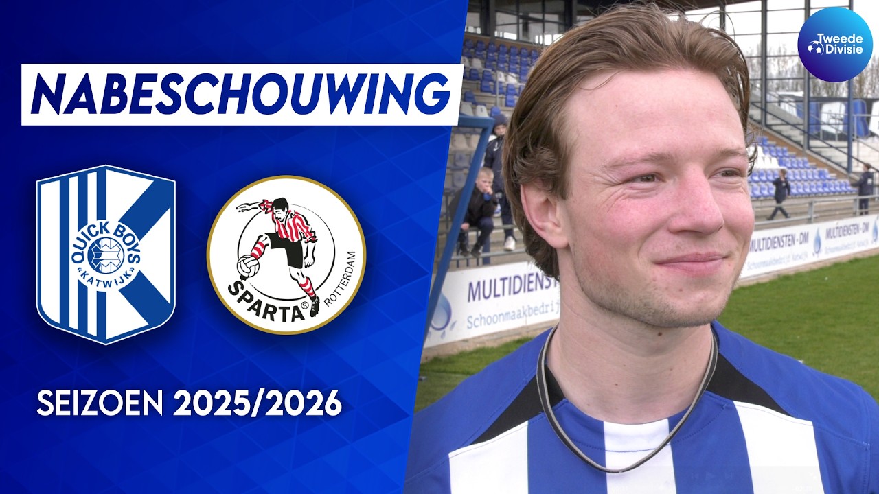 Nabeschouwing Quick Boys - Jong Sparta Rotterdam | 𝗙𝗿𝗮𝗻𝗸 𝘃𝗮𝗻 𝗱𝗲𝗻 𝗕𝗼𝘀𝗰𝗵