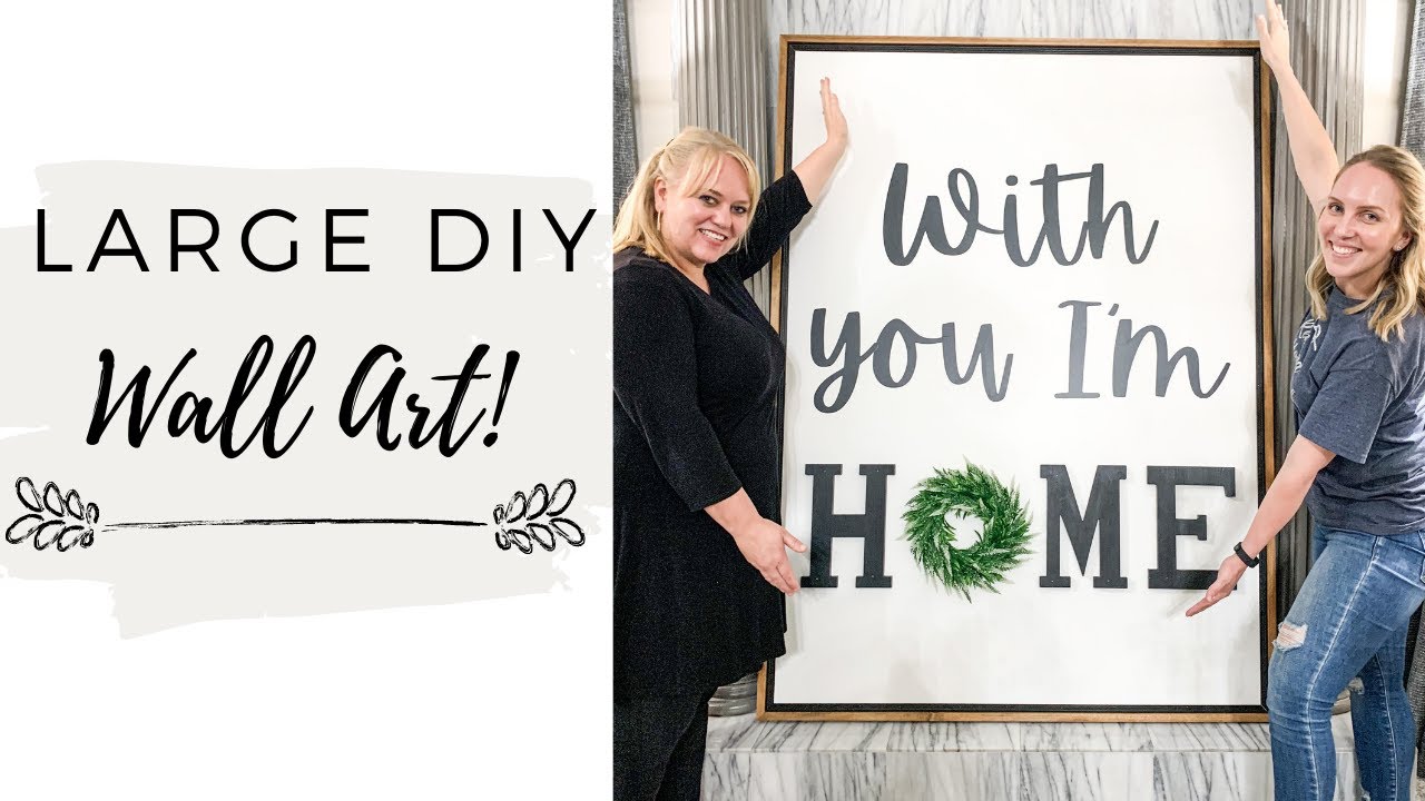 LARGE DIY WALL ART