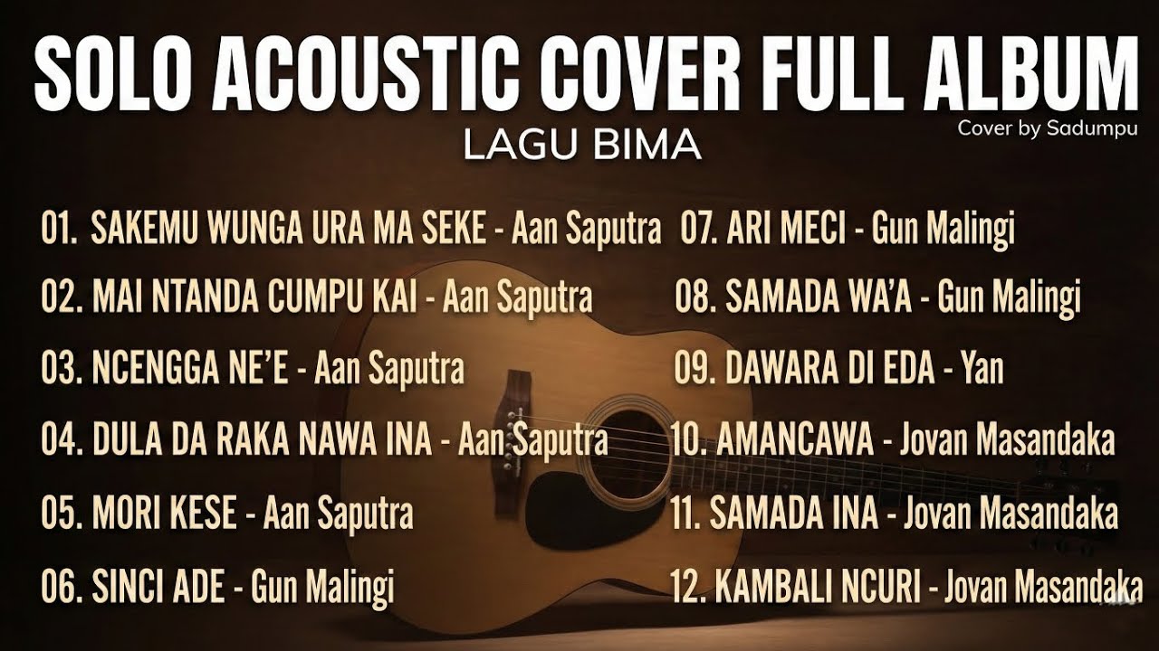 Lagu Bima | Solo Acoustic Cover - Full Album