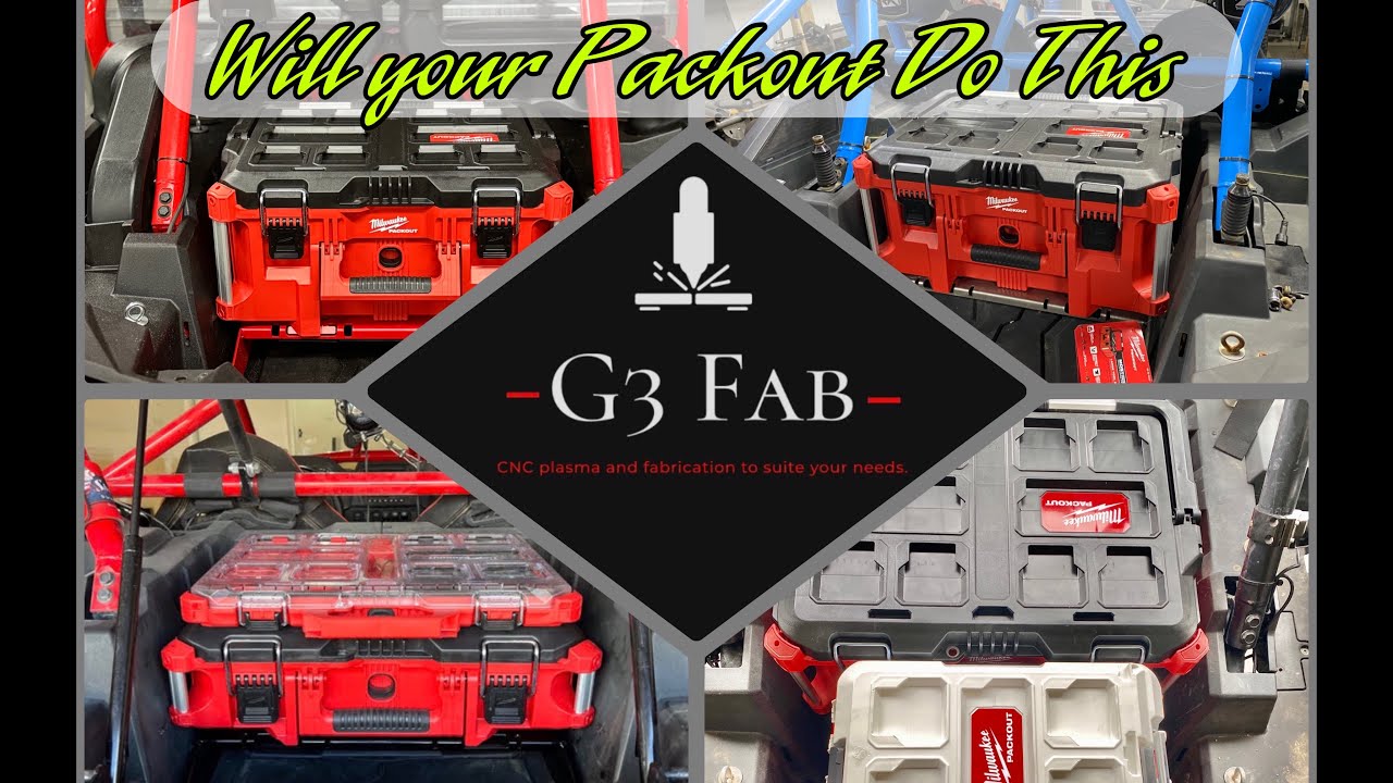 My Packout ain’t the average Packout! || Milwaukee Packout mounts || G3Fab