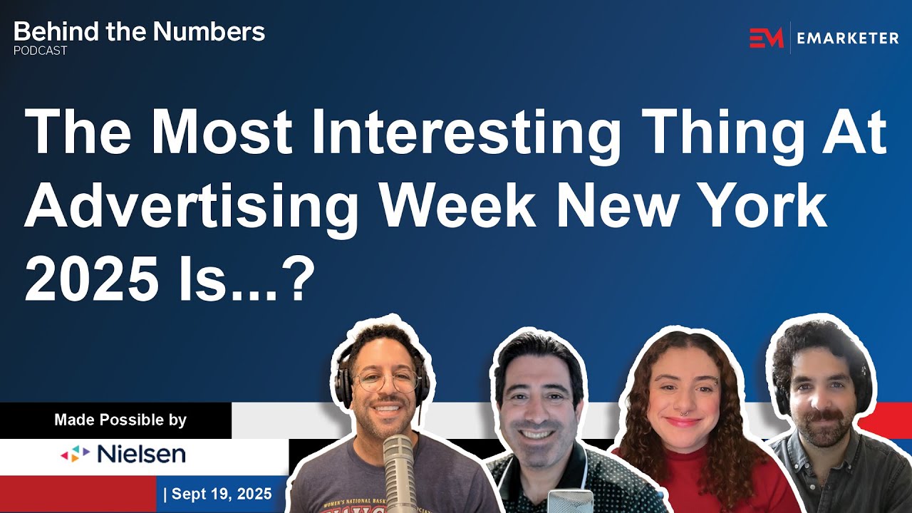 The Most Interesting Thing At Advertising Week New York 2025 Is ... ? | Behind the Numbers