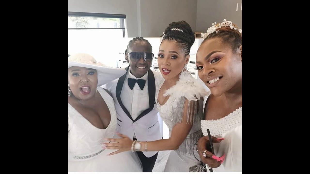 Somizi & Mohale White Wedding Guests