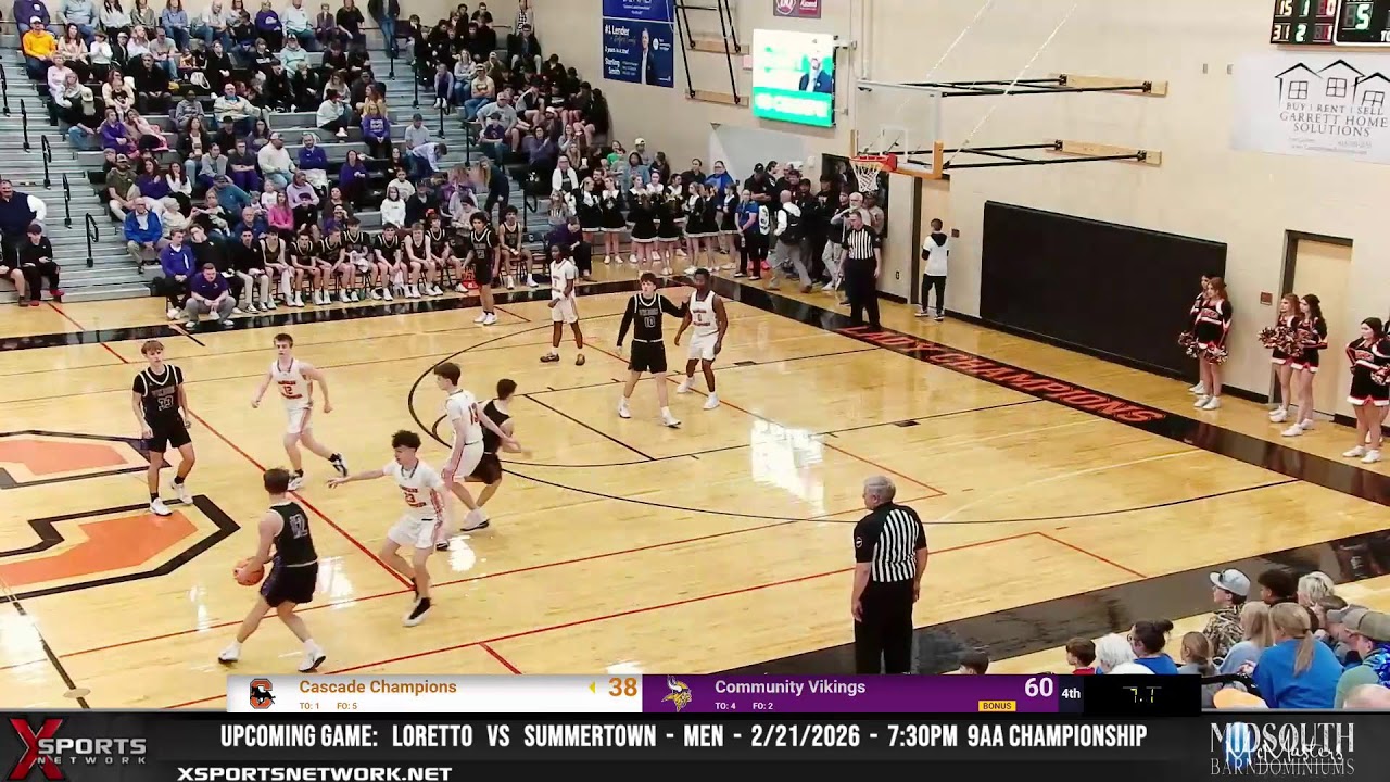 Cascade High School vs Community High School - Men's Basketball - 2_21_2026