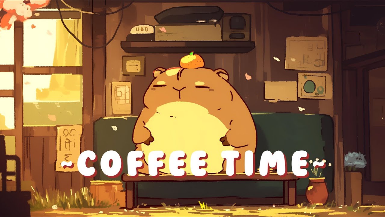 Capybara Lofi Radio - Ambient Study Beats Mix ~ Cozy Times ~ 🦫 🍵 ✨